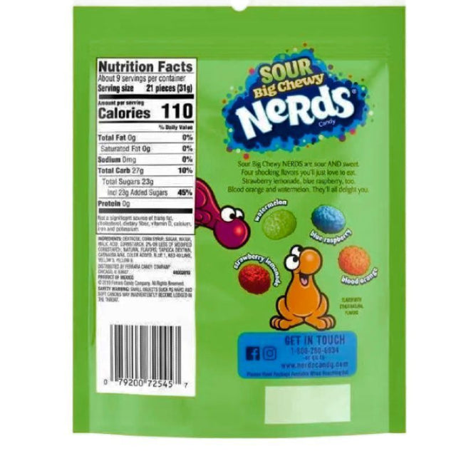 Nerds Sour Big Chewy Candy