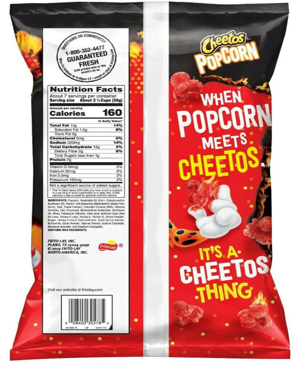 Cheetos Flamin' Hot Popcorn