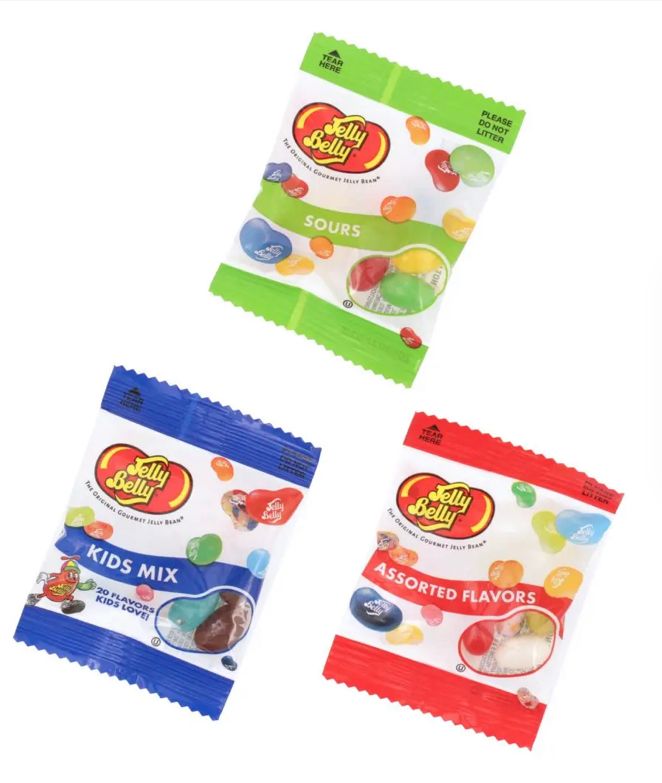 Jelly Belly, Assorted, Sours and Kids Mix Fun Pack Candy